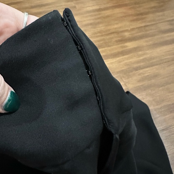 Haute Hippie 100% silk boho black flowy pants size XS revolve brand - Picture 7 of 10